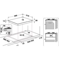 Варочная панель Whirlpool TKRL 661 IX EU - Превью изображения №11 — Интернет-магазин Time-Shop
