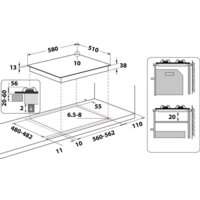 Варочная панель Whirlpool TKRL 661 IX EU - Превью изображения №11 — Интернет-магазин Time-Shop