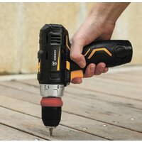 Ударная дрель-шуруповерт Deko GCD12DU3 SET4 063-4038 (с 2-мя АКБ, кейс, набор оснастки) - Превью изображения №5 — Интернет-магазин Time-Shop