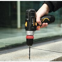 Ударная дрель-шуруповерт Deko GCD12DU3 SET4 063-4038 (с 2-мя АКБ, кейс, набор оснастки) - Превью изображения №2 — Интернет-магазин Time-Shop