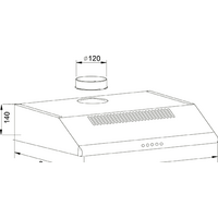 Кухонная вытяжка Making Oasis Everywhere UP-50W (F) - Превью изображения №2 — Интернет-магазин Time-Shop