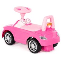 Каталка Полесье SuperCar №1 84477 (розовый) - Превью изображения №5 — Интернет-магазин Time-Shop