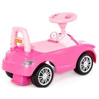 Каталка Полесье SuperCar №1 84477 (розовый) - Превью изображения №4 — Интернет-магазин Time-Shop