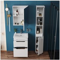  Onika Шкаф-пенал Айленд 30 403081 (белый) - Превью изображения №3 — Интернет-магазин Time-Shop