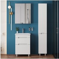  Onika Шкаф-пенал Айленд 30 403081 (белый) - Превью изображения №4 — Интернет-магазин Time-Shop