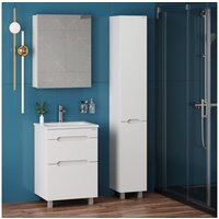  Onika Шкаф-пенал Айленд 30 403081 (белый) - Превью изображения №5 — Интернет-магазин Time-Shop