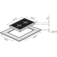 Варочная панель HOMSair HGE323GCBK - Превью изображения №2 — Интернет-магазин Time-Shop