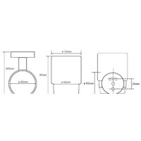 Набор для туалета Bemeta Omega 204601 - Превью изображения №3 — Интернет-магазин Time-Shop