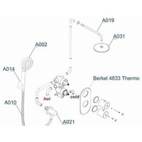 Душевая система  Wasserkraft A16031 Thermo - Превью изображения №3 — Интернет-магазин Time-Shop