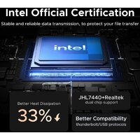 Бокс для накопителей M.2 Ugreen D703 65727 - Превью изображения №4 — Интернет-магазин Time-Shop