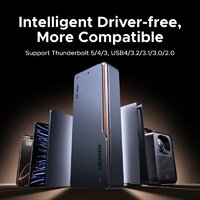 Бокс для накопителей M.2 Ugreen D703 65727 - Превью изображения №5 — Интернет-магазин Time-Shop