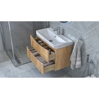  Velvex Тумба под умывальник Clay 80.2Y tpCLA.80.2Y-230 (дуб верона) - Превью изображения №4 — Интернет-магазин Time-Shop