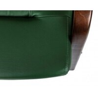 Офисное кресло Бюрократ T-9928WALNUT-CF/GN (зеленый) - Превью изображения №3 — Интернет-магазин Time-Shop