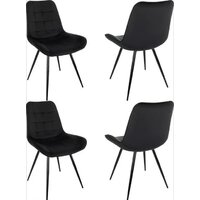 Бюрократ CH-K2 4 шт (черный Holland 75/черный)