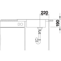 Кухонная мойка Blanco Elon XL 6 S 525883 (черный) - Превью изображения №4 — Интернет-магазин Time-Shop