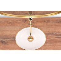 Умывальник Rea Sofia mini (белый/золотистый) - Превью изображения №4 — Интернет-магазин Time-Shop