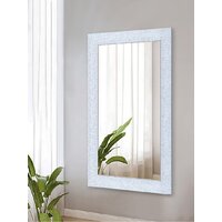 Зеркало Декарт Настенное в раме 8Л1666 (белый перламутр) - Превью изображения №3 — Интернет-магазин Time-Shop