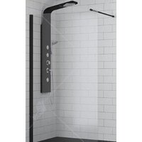 RGW WA-010B 80 (черный/прозрачное стекло)