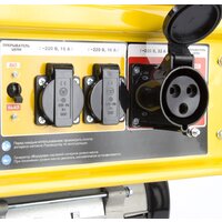 Бензиновый генератор Denzel GE 6900 - Превью изображения №3 — Интернет-магазин Time-Shop