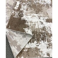 Ковер для жилой комнаты Radjab Carpet Астра прямоугольник 1647A 11266RK 1.6x2.3 (brown/beige) - Превью изображения №3 — Интернет-магазин Time-Shop