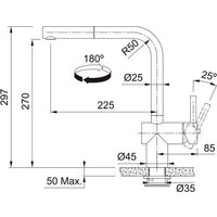 Смеситель Franke Atlas Neo Sensor Pull-Out 115.0625.527 - Превью изображения №4 — Интернет-магазин Time-Shop