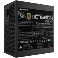 Блок питания Gigabyte UD750GM PG5 V2 - Превью изображения №5 — Интернет-магазин Time-Shop