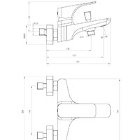 Смеситель Deante Hiacynt BQH 010M - Превью изображения №2 — Интернет-магазин Time-Shop