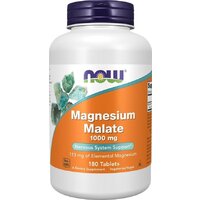 Now Foods Magnesium Malate 1000 мг (180 таблеток)