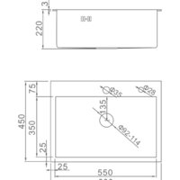 Кухонная мойка Gerhans K36045B (графит) - Превью изображения №2 — Интернет-магазин Time-Shop