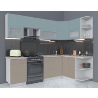 Интерлиния Мила Матте 1.5x2.5 Б правая (океан/луна/травертин серый)