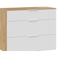 Тумба для обуви Трия Хилтон комбинированная Исп.2.3 (дуб крафт золотой/белый матовый) - Превью изображения №4 — Интернет-магазин Time-Shop