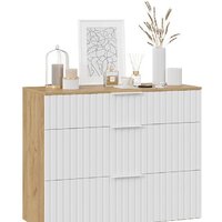 Трия Хилтон комбинированная Исп.2.3 (дуб крафт золотой/белый матовый)