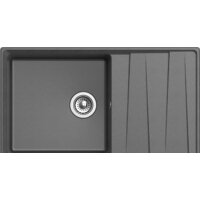 Кухонная мойка GranFest GF-LV-860L (графит) - Превью изображения №2 — Интернет-магазин Time-Shop