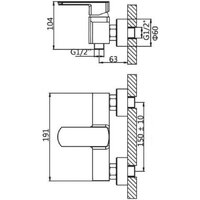 Смеситель AV Engineering AVHLN5-A096-699 - Превью изображения №2 — Интернет-магазин Time-Shop