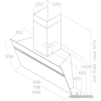 Кухонная вытяжка Elica Stripe IX/A/90/LX PRF0100993C - Превью изображения №4 — Интернет-магазин Time-Shop
