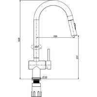Смеситель Splenka S204.49.05 - Превью изображения №2 — Интернет-магазин Time-Shop