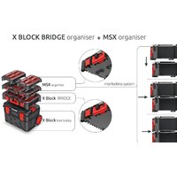 Органайзер Kistenberg X-Block Bridge Organiser KXBB5540S - Превью изображения №2 — Интернет-магазин Time-Shop