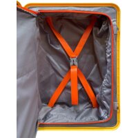 Чемодан DoubleW 005# (M, желтый) - Превью изображения №9 — Интернет-магазин Time-Shop