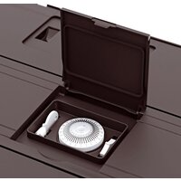 Аквариум Ferplast Dubai 100 led 190 л (черный) - Превью изображения №9 — Интернет-магазин Time-Shop