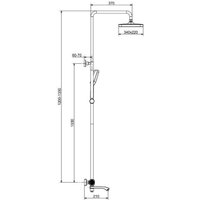 Душевая система  Raglo R01.26 - Превью изображения №2 — Интернет-магазин Time-Shop
