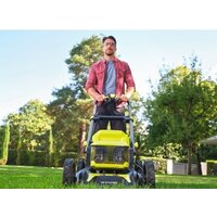 Газонокосилка Ryobi RY18LMX46A-250 (с 2-мя АКБ 5 Ач) - Превью изображения №3 — Интернет-магазин Time-Shop