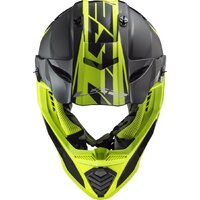Мотошлем LS2 MX1299 (MX437) Fast Evo Roar (L, черный/зеленый) - Превью изображения №9 — Интернет-магазин Time-Shop
