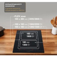 Варочная панель Hyundai HHI 3855 BG - Превью изображения №9 — Интернет-магазин Time-Shop