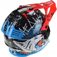 Мотошлем LS2 MX437 Fast 2 Mini Starmaw (S, черный) - Превью изображения №12 — Интернет-магазин Time-Shop