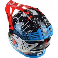 Мотошлем LS2 MX437 Fast 2 Mini Starmaw (S, черный) - Превью изображения №11 — Интернет-магазин Time-Shop