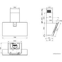 Кухонная вытяжка Faber Soft Edge Black Ingo A80 330.0597.526 - Превью изображения №4 — Интернет-магазин Time-Shop