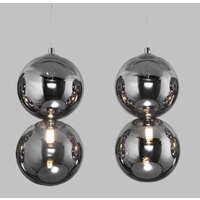 Подвесная люстра Евросвет 50092/5 (хром/дымчатый) - Превью изображения №3 — Интернет-магазин Time-Shop