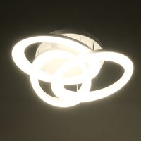 Припотолочная люстра BayerLux Монса 10386071 (белый) - Превью изображения №4 — Интернет-магазин Time-Shop