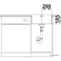 Кухонная мойка Blanco Solis 400-IF 526118 (полированная) - Превью изображения №4 — Интернет-магазин Time-Shop