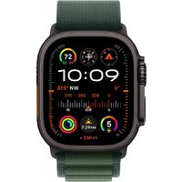 Умные часы Apple Watch Ultra 2 LTE 49 мм (титановый корпус, черный/темно-зеленый, ремешок из полиэстера S) - Превью изображения №2 — Интернет-магазин Time-Shop